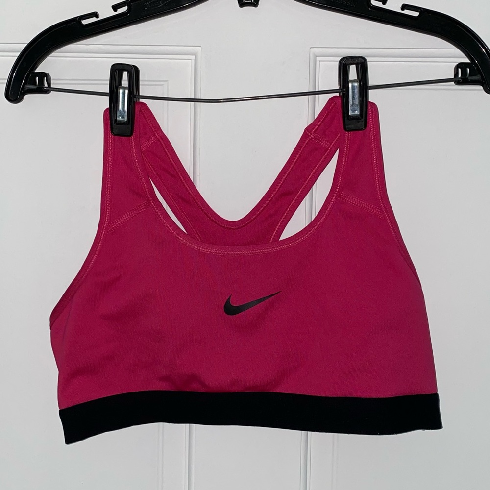 NIKE SPORTS BRA : SIZE S